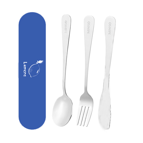 Fruit Series Cutlery Kit (4 Piece Kit)(Lemon)