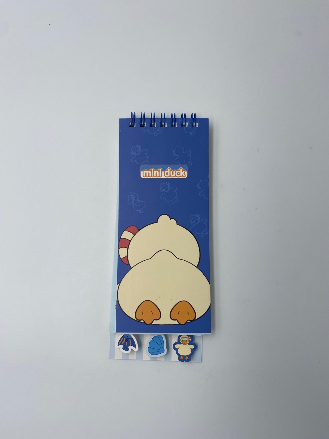 Diving Duck Series Figure Wirebound Book 80 Sheets(Lying Diving Duck)