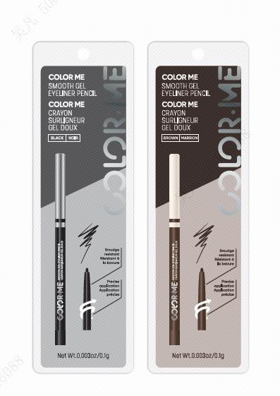 Color Me Smooth Gel Eyeliner Pencil(Black)