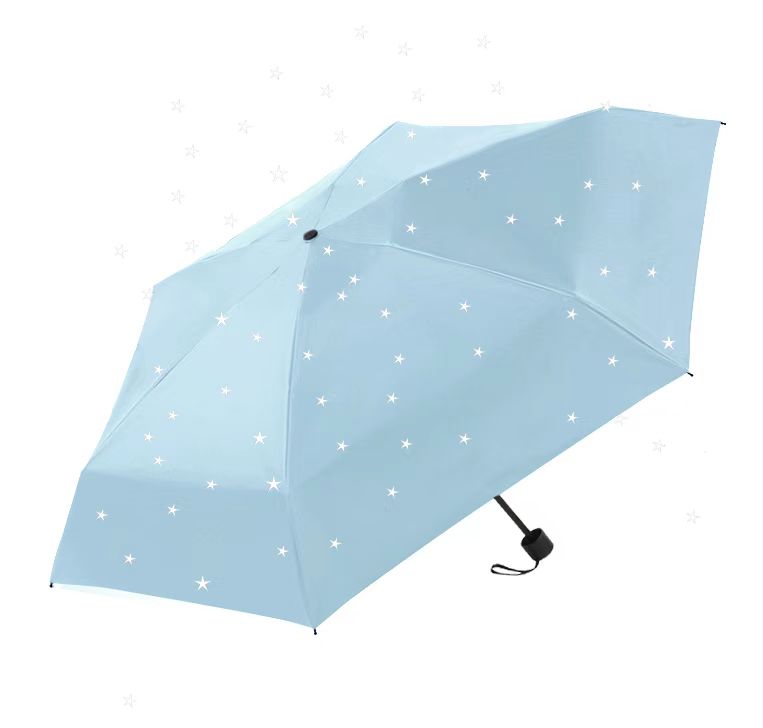 Starlight Series Sun Umbrella(Light Blue)