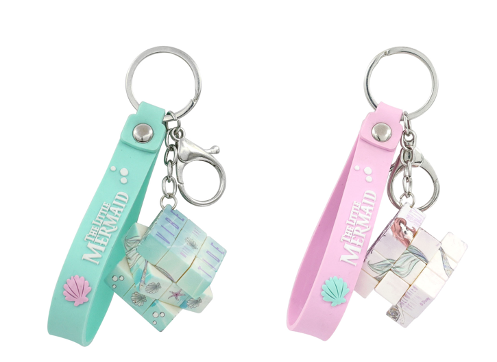 Disney The Little Mermaid Collection Cube Keychain