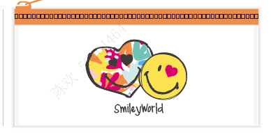 SmileyWorld Collection 2.0 PVC Transparent Stationery Case (22.3*10.3cm)