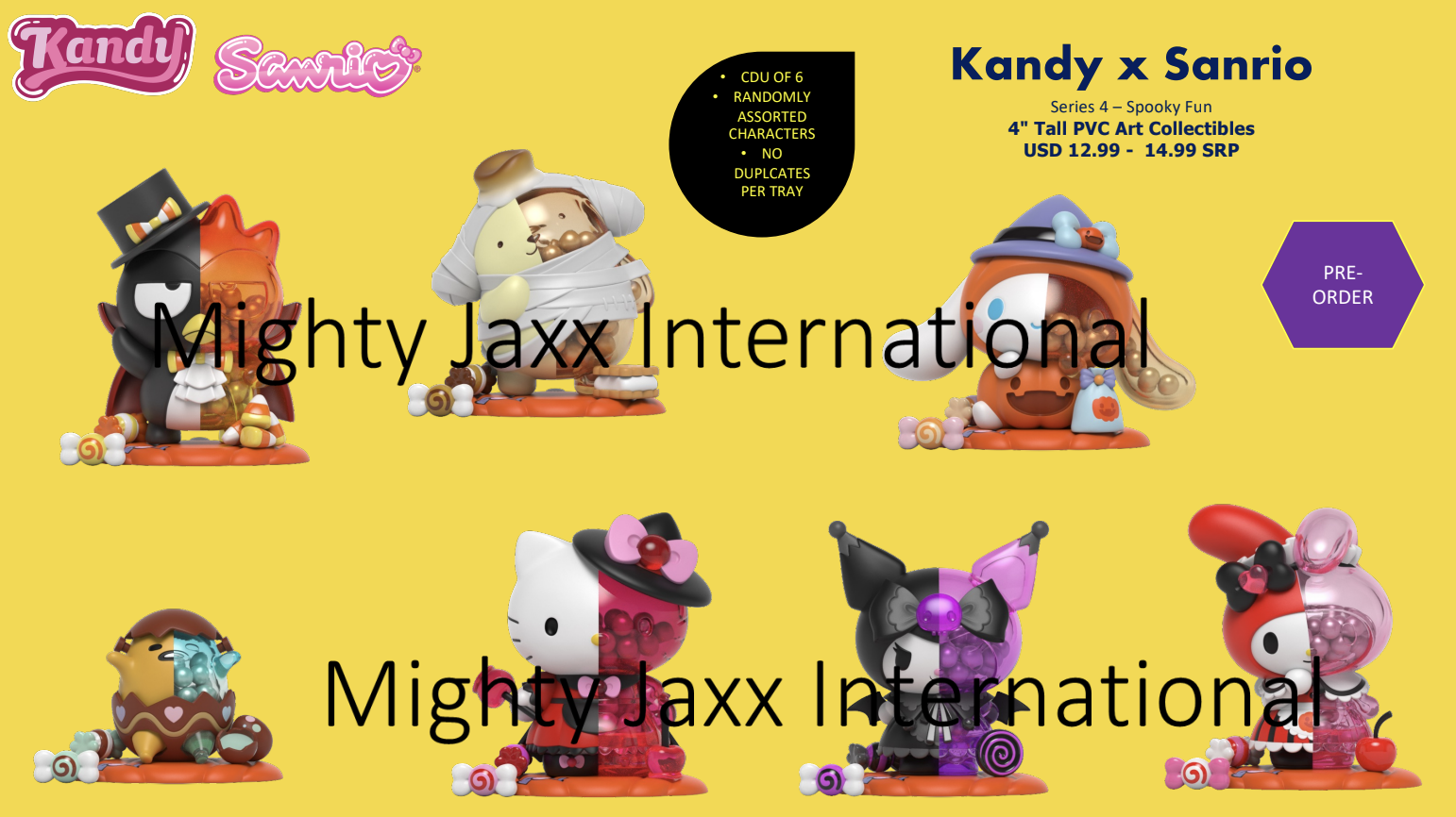 Mighty Jaxx Kandy: Sanrio Spooky Fun Series