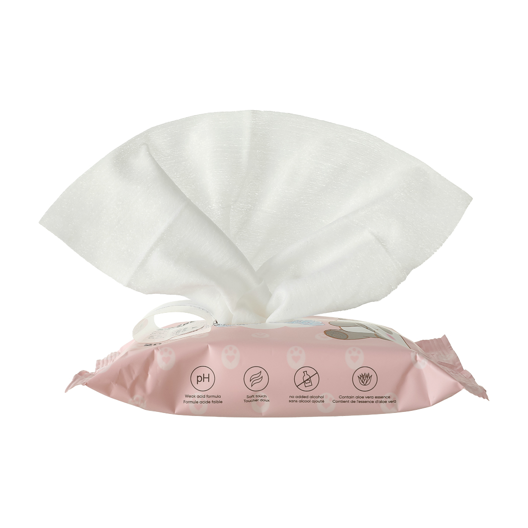 We Bare Bears Collection 4.0 Soft Wet Wipes (20 Wipes×3 Packs)