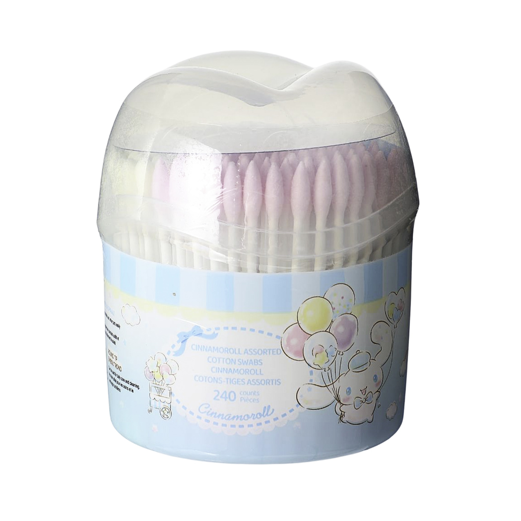 Cinnamoroll Assorted Cotton Swabs (240 Count)