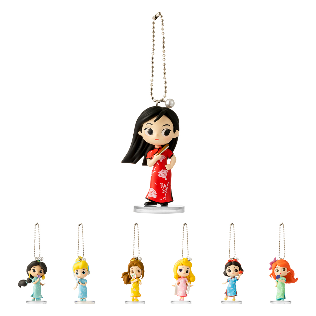 Disney Princess Collection Cheongsam Dress Bag Charm