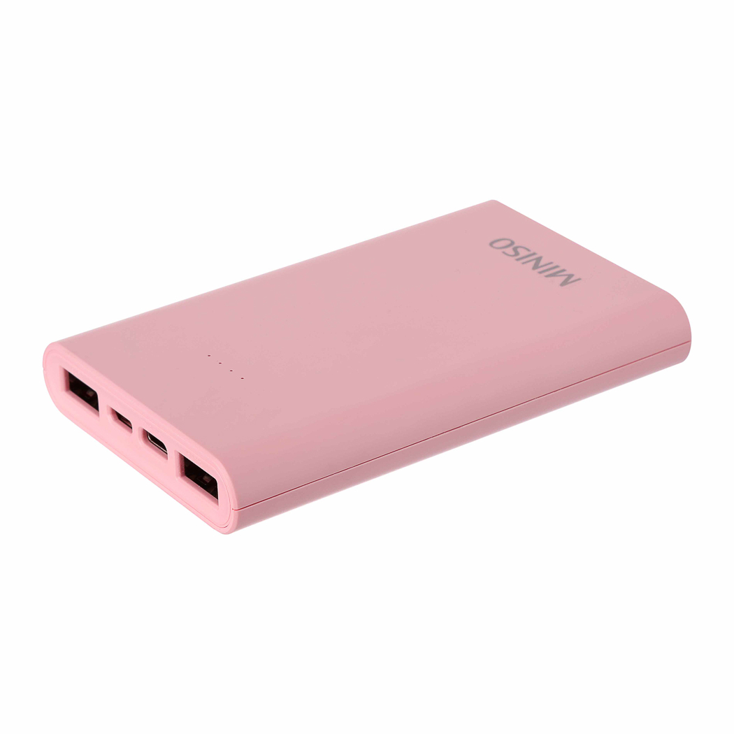 5000mAh Power Bank with 2 USB Ports Model: MC-029 (Pink)