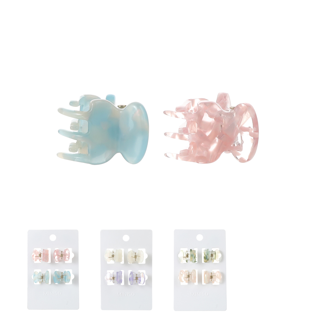 Cellulose Acetate Series Mini Hair Claw Clip