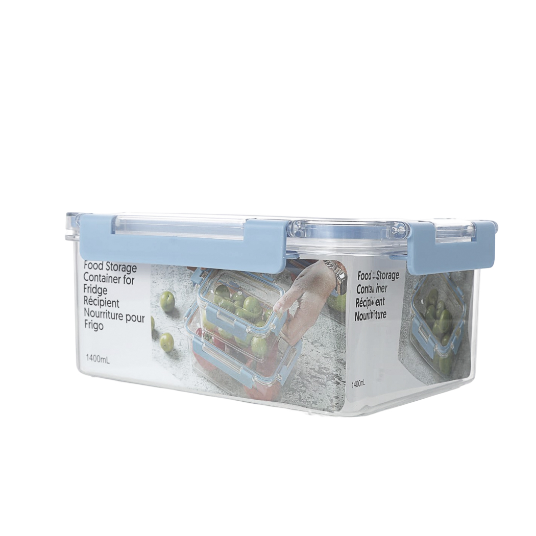 Food Storage Container for Fridge (1400mL)(Blue)