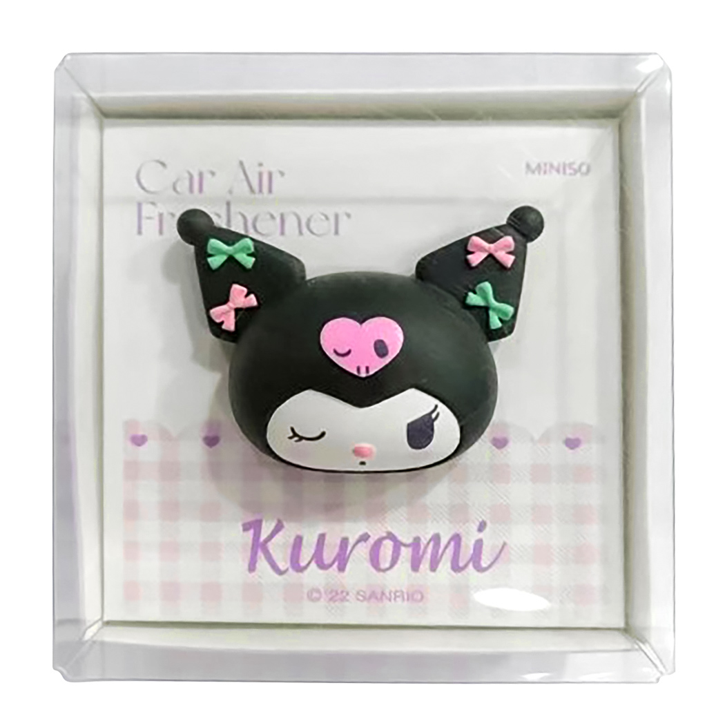Kuromi Car Freshener Vent Clip (Coconut & Sandalwood)