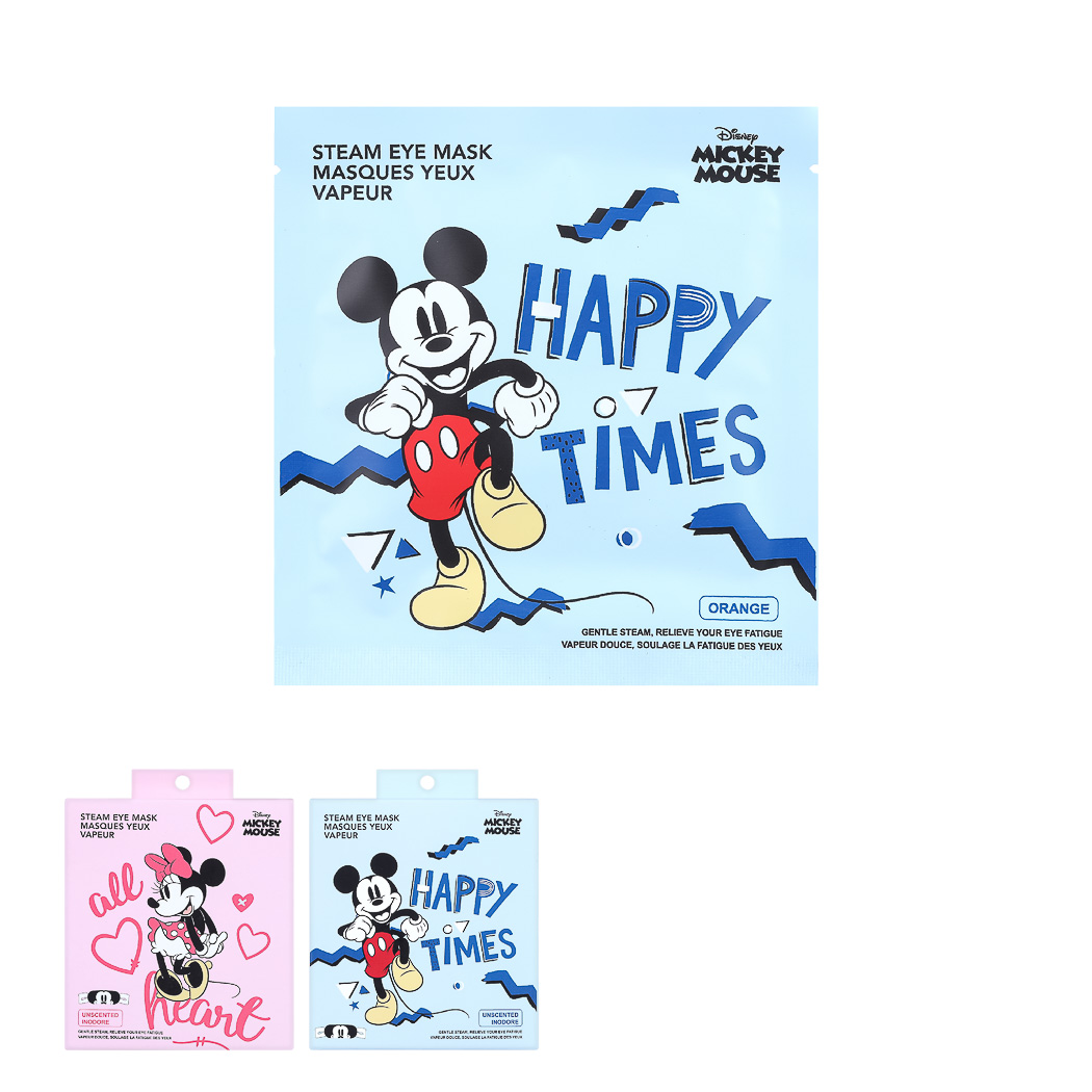 Mickey Mouse Collection Steam Eye Mask (5pcs ,Orange)