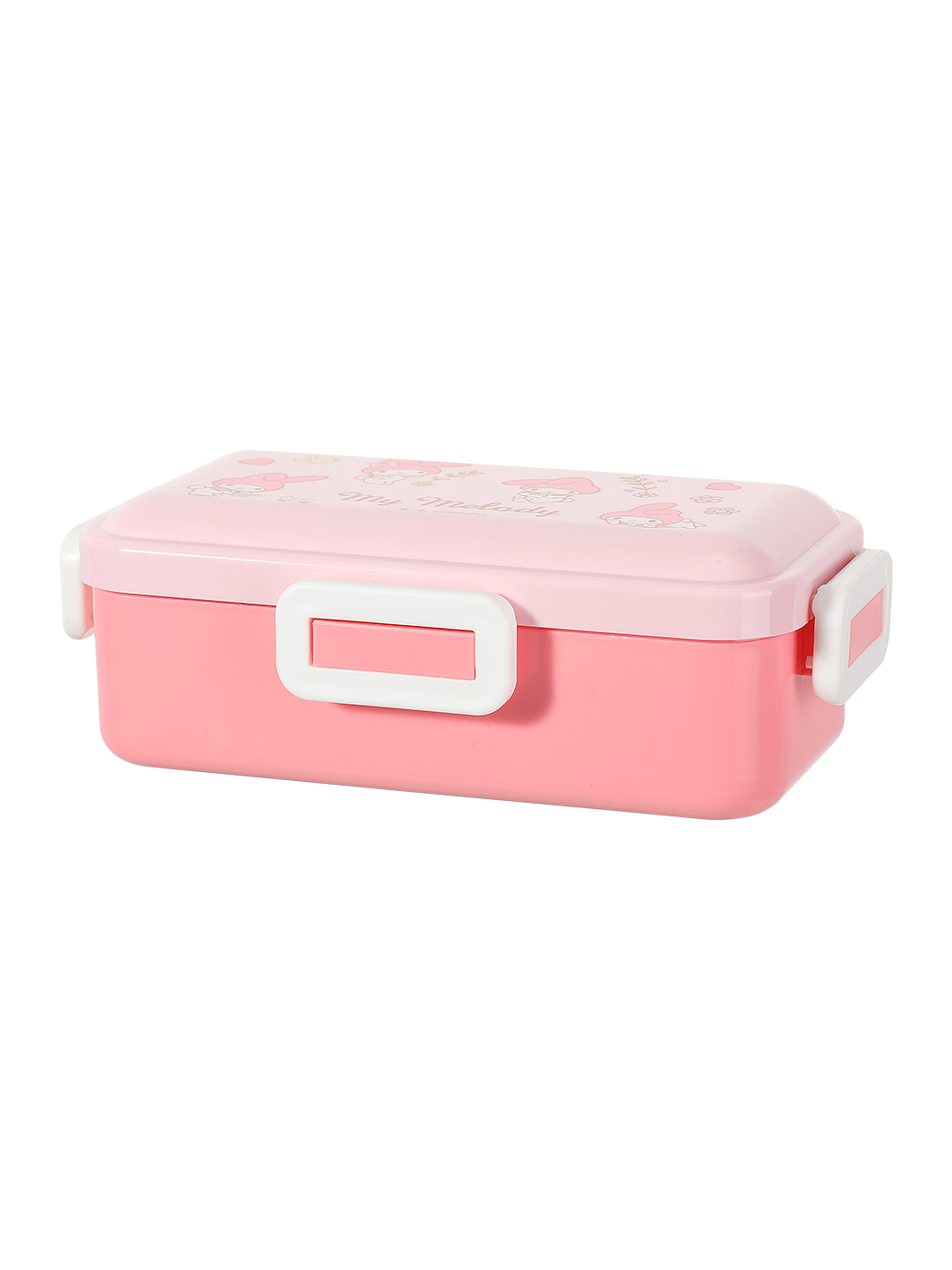 My Melody Bento Box with Four Buckles 525ml