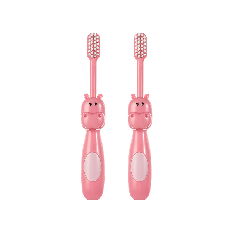 Little Hippo Soft Bristles Toothbrushes For Kids (2 pcs)