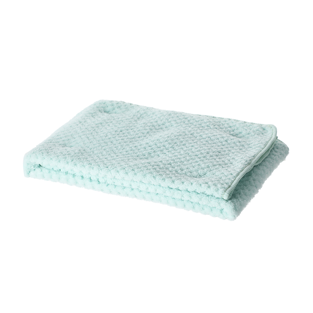 Classic Solid Color Jacquard Towel(Green)