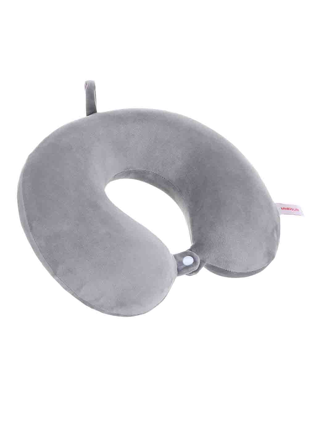 Upgraded Memory Foam U-shaped Pillow(Gray)