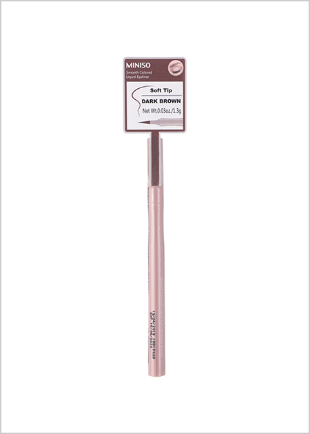 Smooth Colored Liquid Eyeliner（Dark Brown）