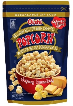IDN Popcorn Mentega Belgia dengan Keju 100 g