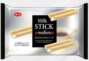 H&H Milk Wafer Stick 90g