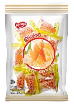 IDN NARAYA 200g*40Bag ORANGE CANDY (JP)