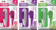 IDN ACT560711060E1H M&G Refillable Correction Tape 6M *5mm with 1 free 6M*5mm Refill