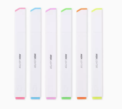 IDN AHMU1602G30100H M&G Ultra-Simple Square shape highligher-Pastel Orange