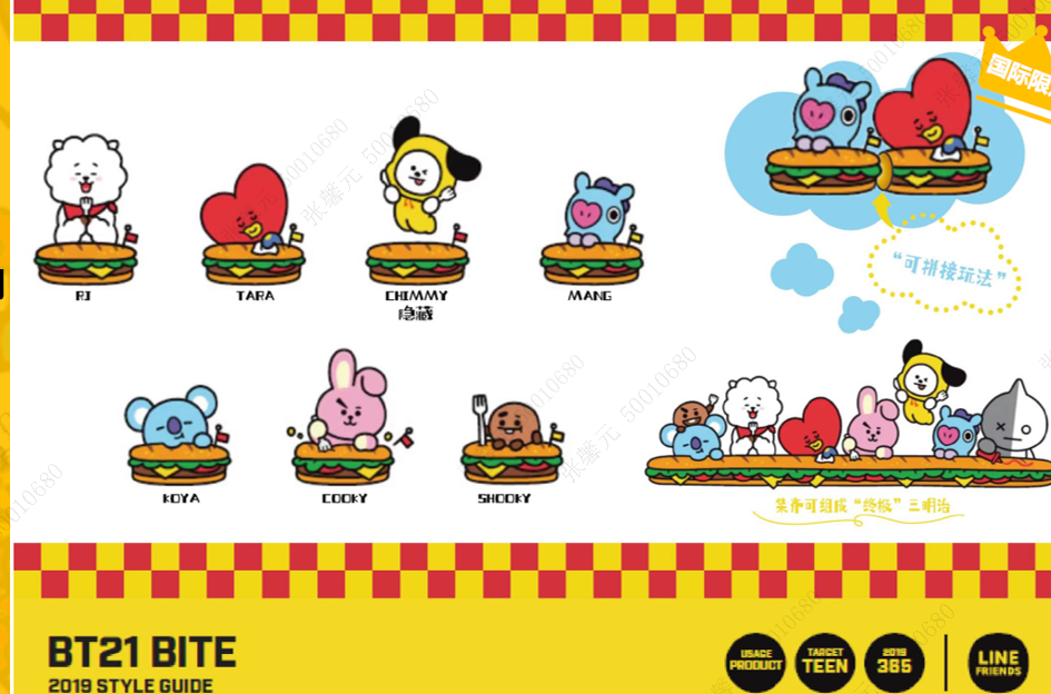 BT21 Burger Party Series Surprise Box