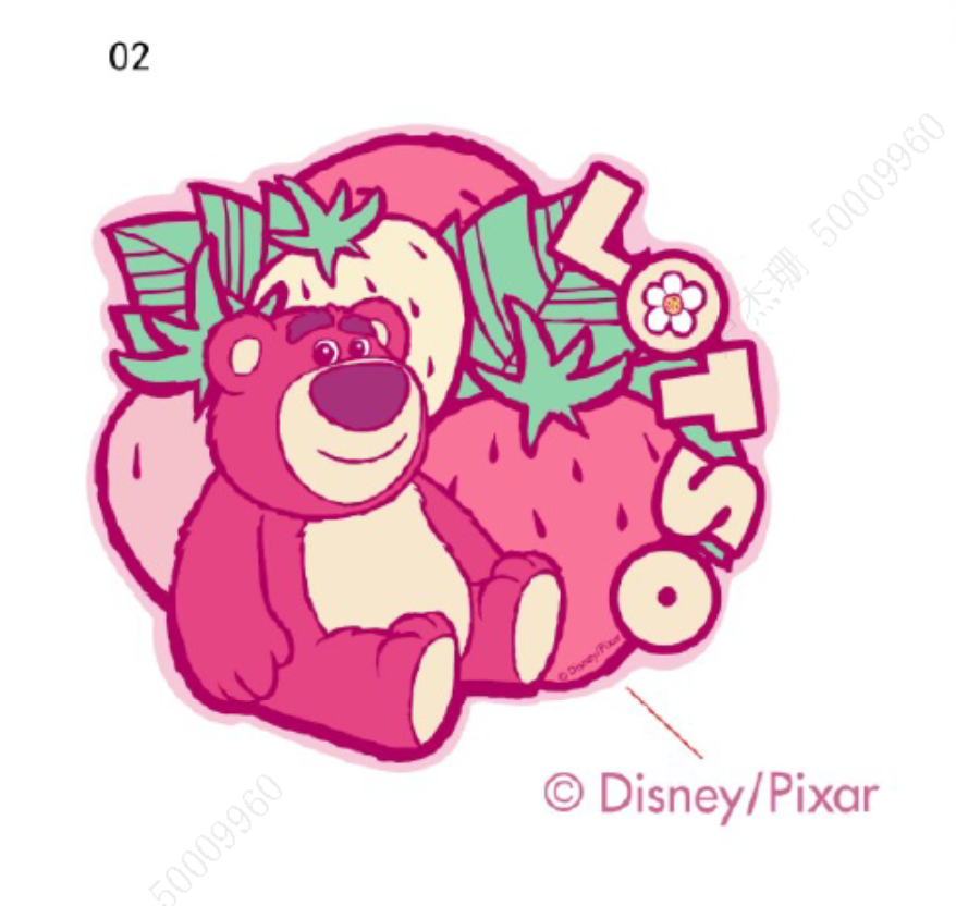 Disney Lotso Collection Mouse Pad(Stylish)