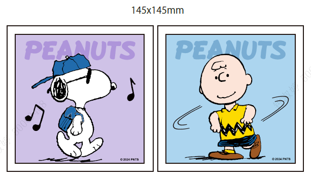 Snoopy Colorful Life Collection Diamond Painting Frame (2 Assorted Models)