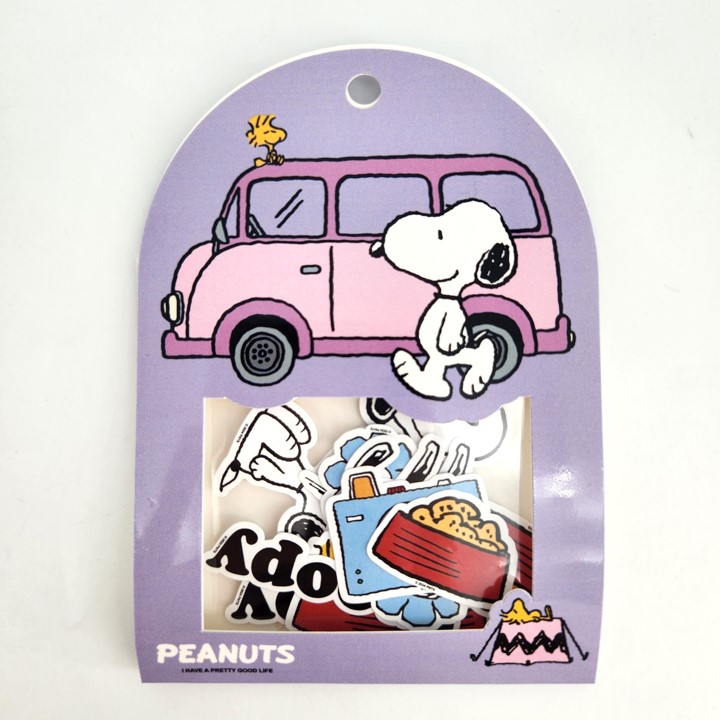 Snoopy Colorful Life Collection Stickers (16 Pcs)