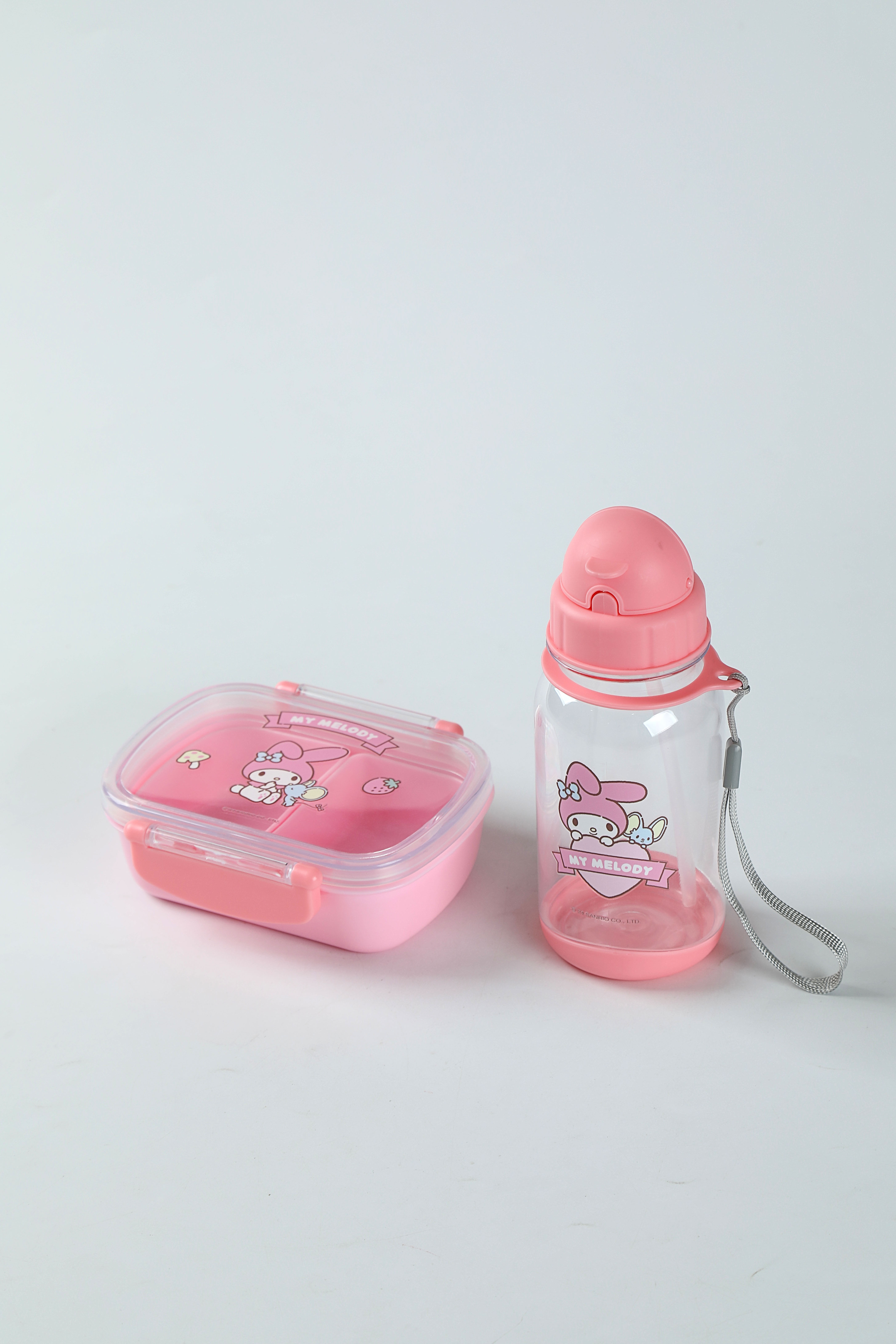 My Melody Bento Box & Water Bottle Set