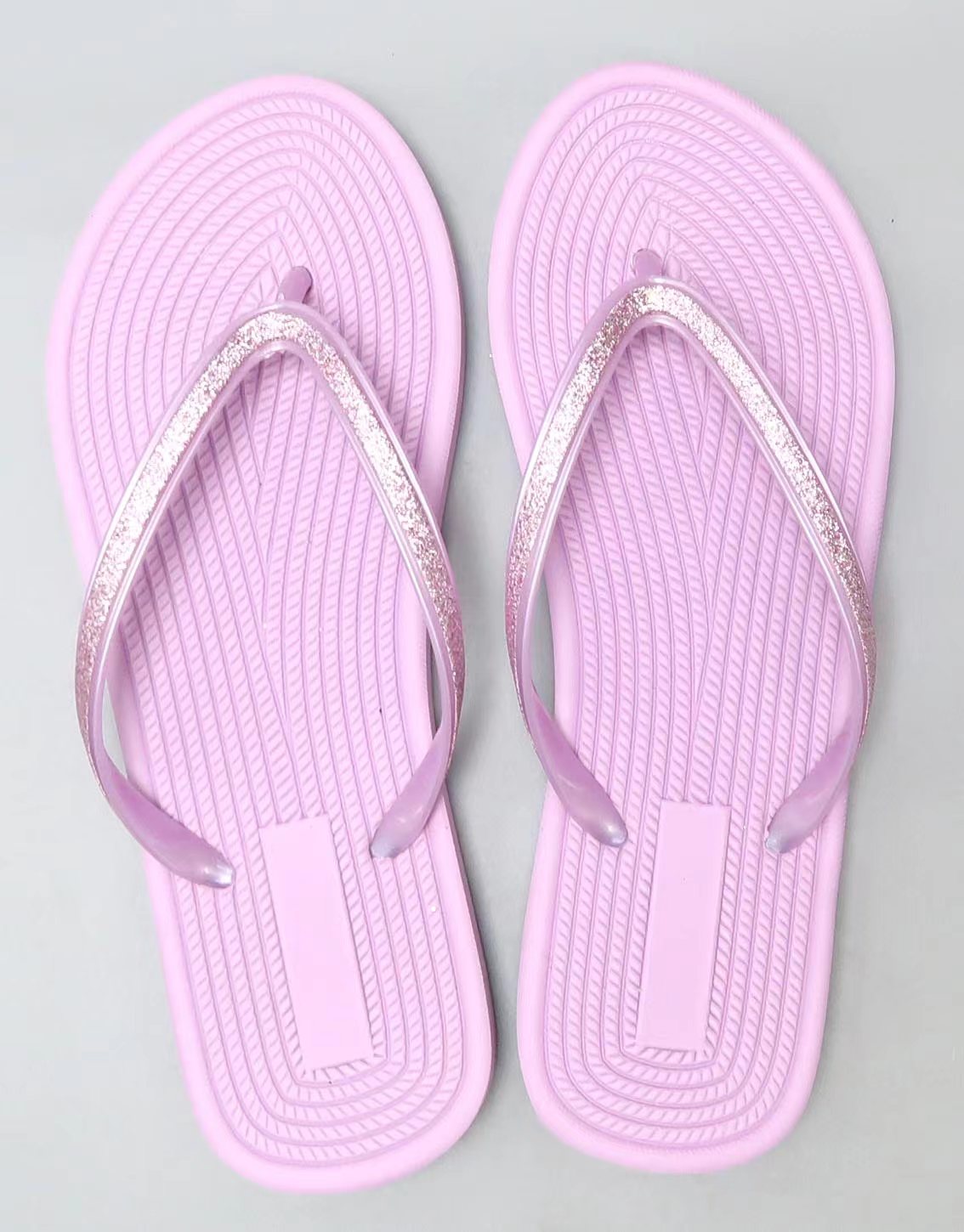 Wonderful Summer Series Women's Flip-Flops(Purple,37-38)