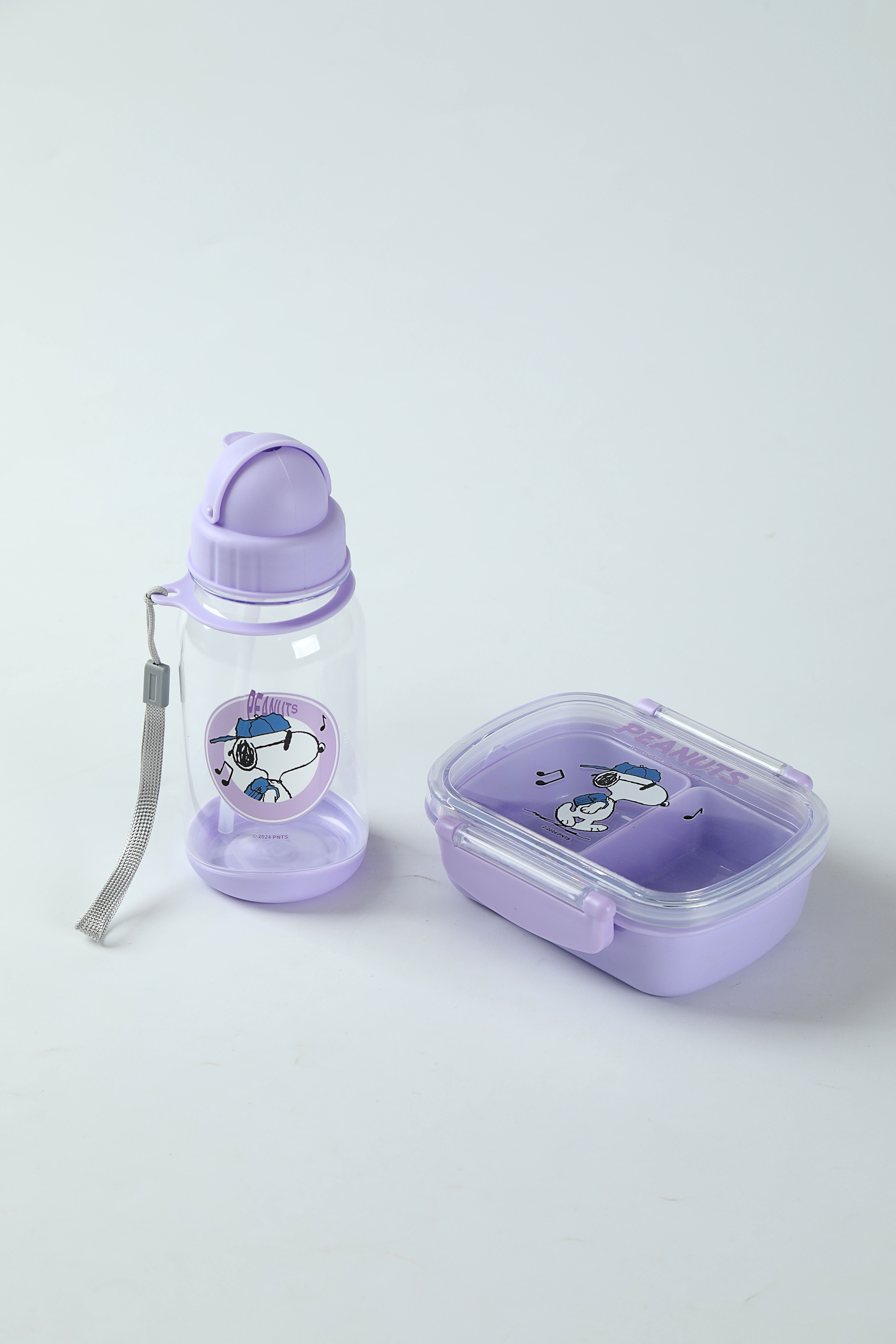 Snoopy Colorful Life Collection Bento Box & Bottle Set