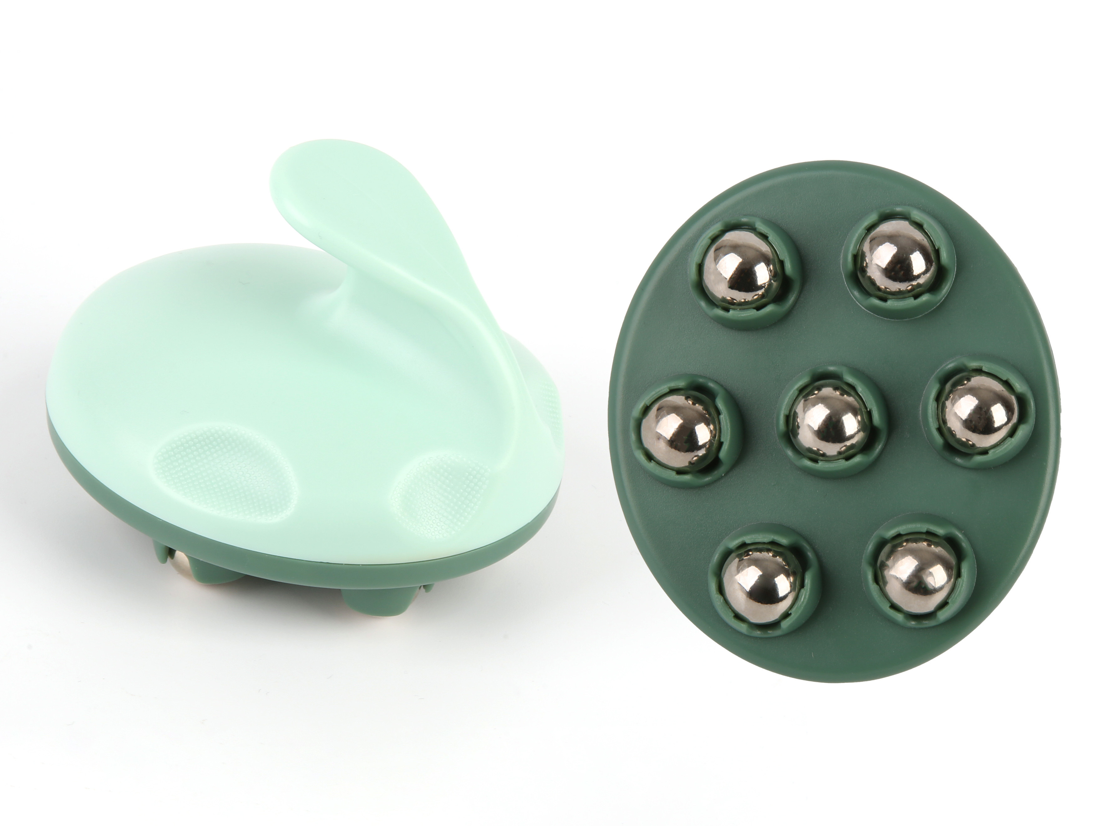 MINISO Sports Handheld Rolling-Bead Massager(Green)