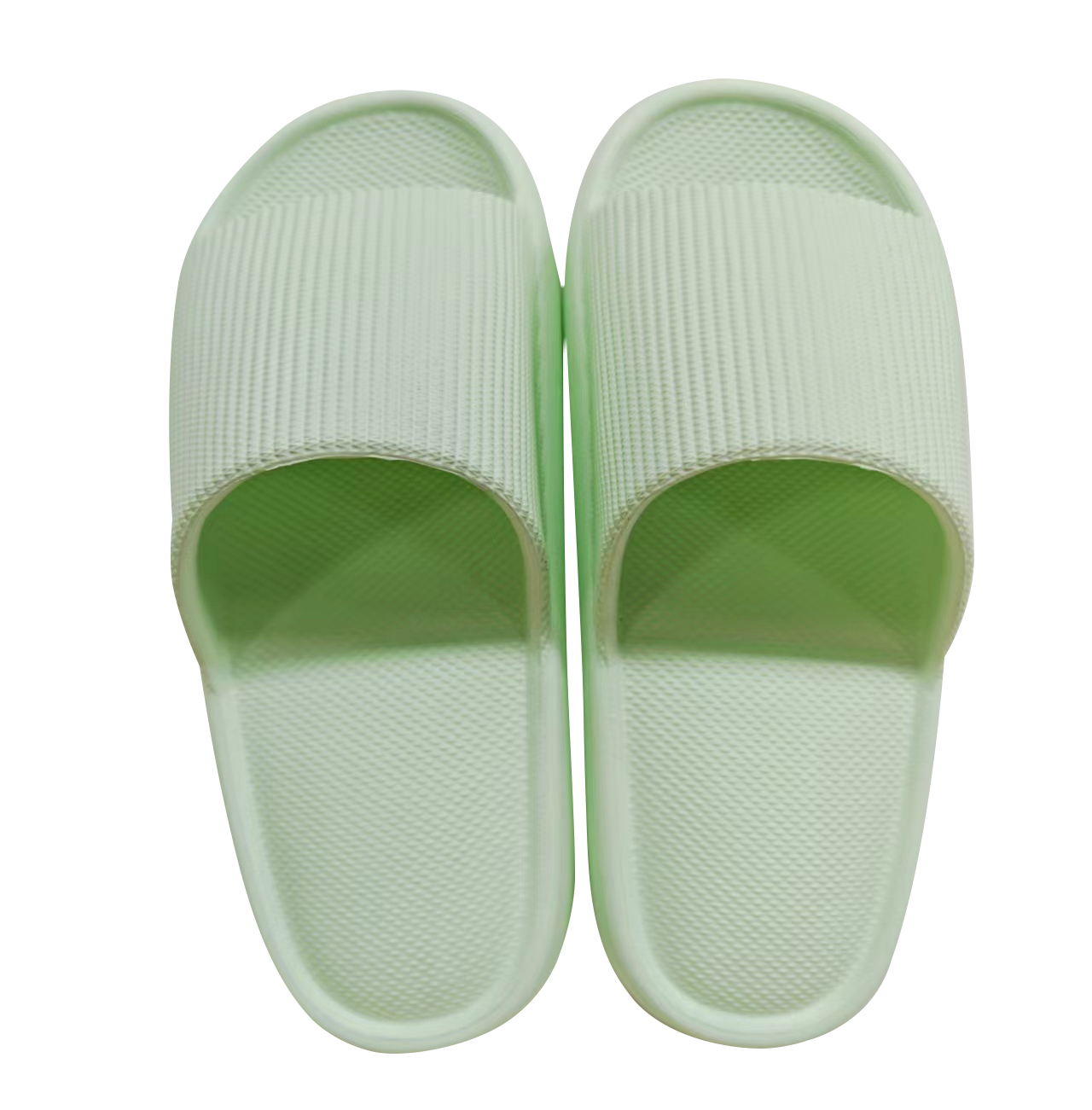 Classic Series Women's Bath Slippers(Light Green,37-38)