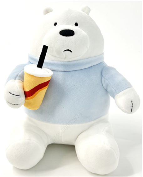 WE BARE BEARS Collection 10in. Foodie Plush Toy