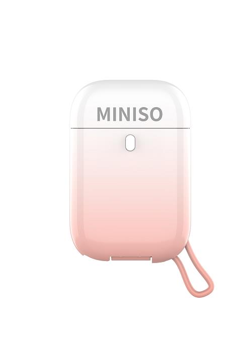 2000mAh Mini Power Bank with Cable Model: W49(Sakura Pink)