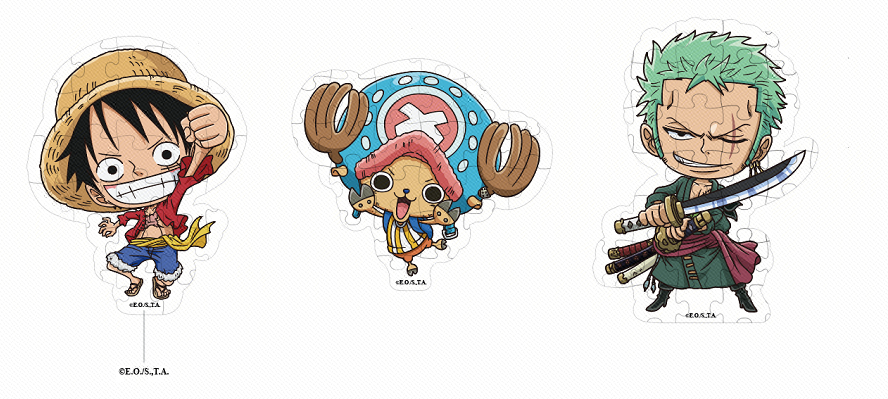 One Piece Classic Collection Figure Soft Magnet Puzzle (3 Assorted Models) (PDQ)