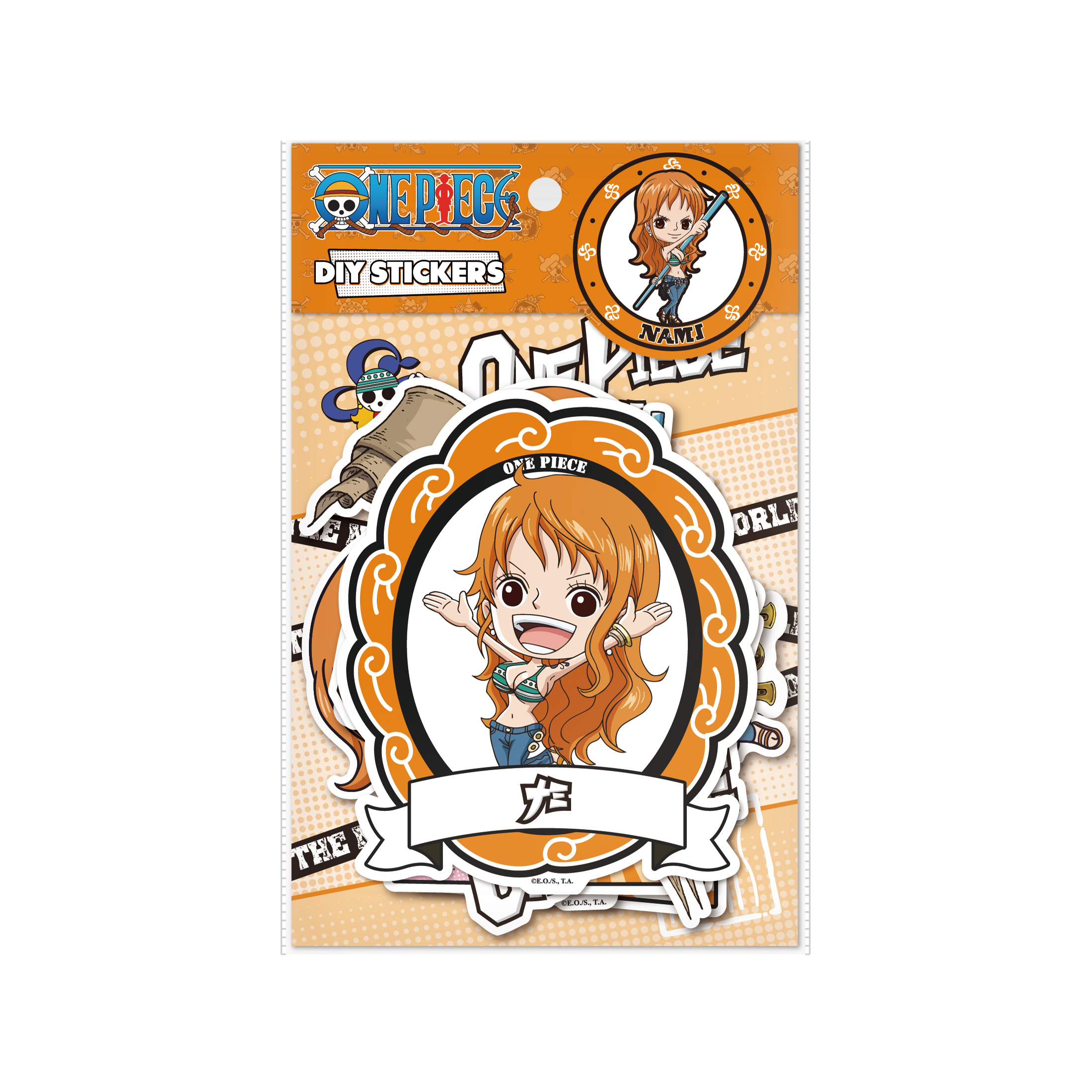 One Piece Classic Collection Decoration Sticker （Nami）