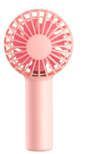 Candy Series 1200mAh Mini Fan (Pink)