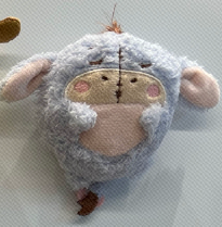 Disney Ufufy Collection Stress-Relief Plush Refrigerator Magnet(Eeyore)