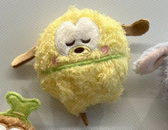 Disney Ufufy Collection Stress-Relief Plush Refrigerator Magnet(Pluto)