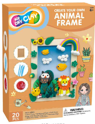 Light Clay Photo Frame(Animal World)