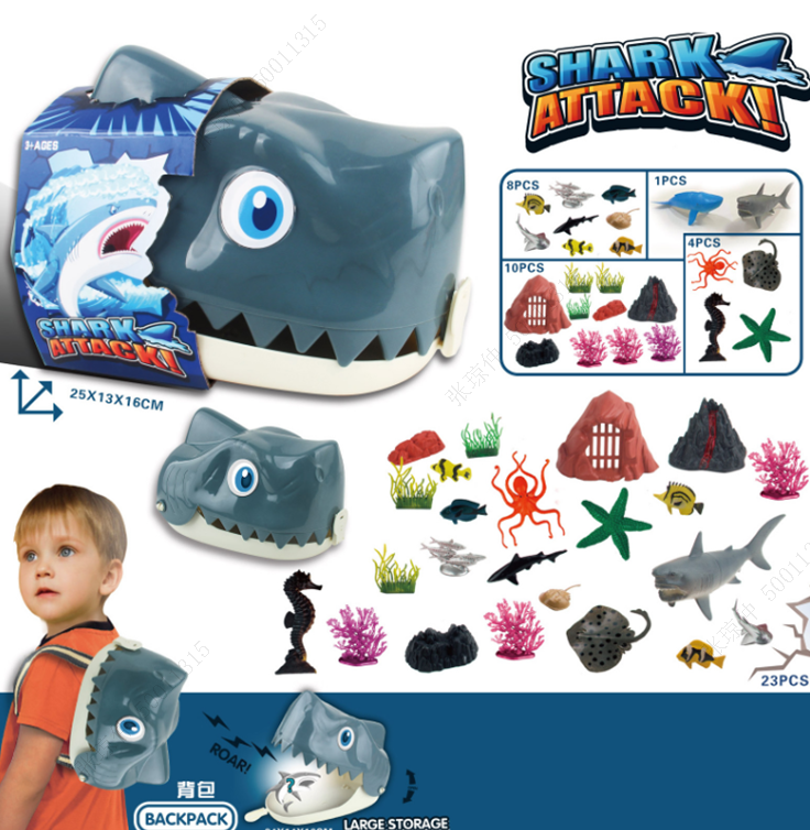 Back Organizer Animal Series(Ocean Creatures 23 Pcs)