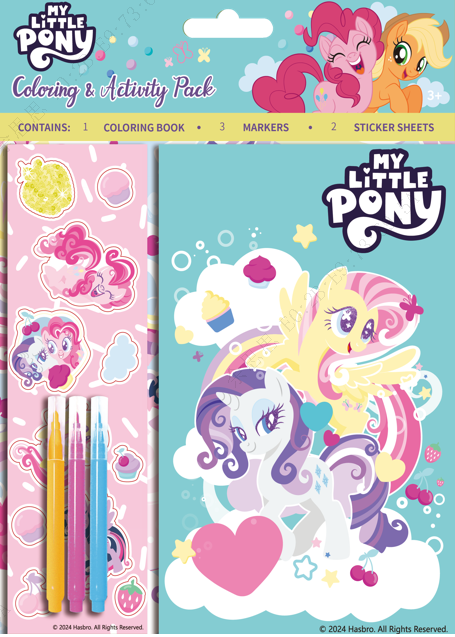 My Little Pony Collection Drawing Sticker Set