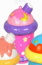 Electric Bubble Machine (Ice Cream)(Pink)