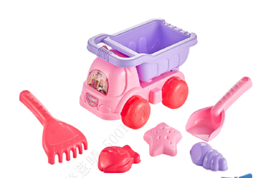 Beach Dump Truck Set(Pink)