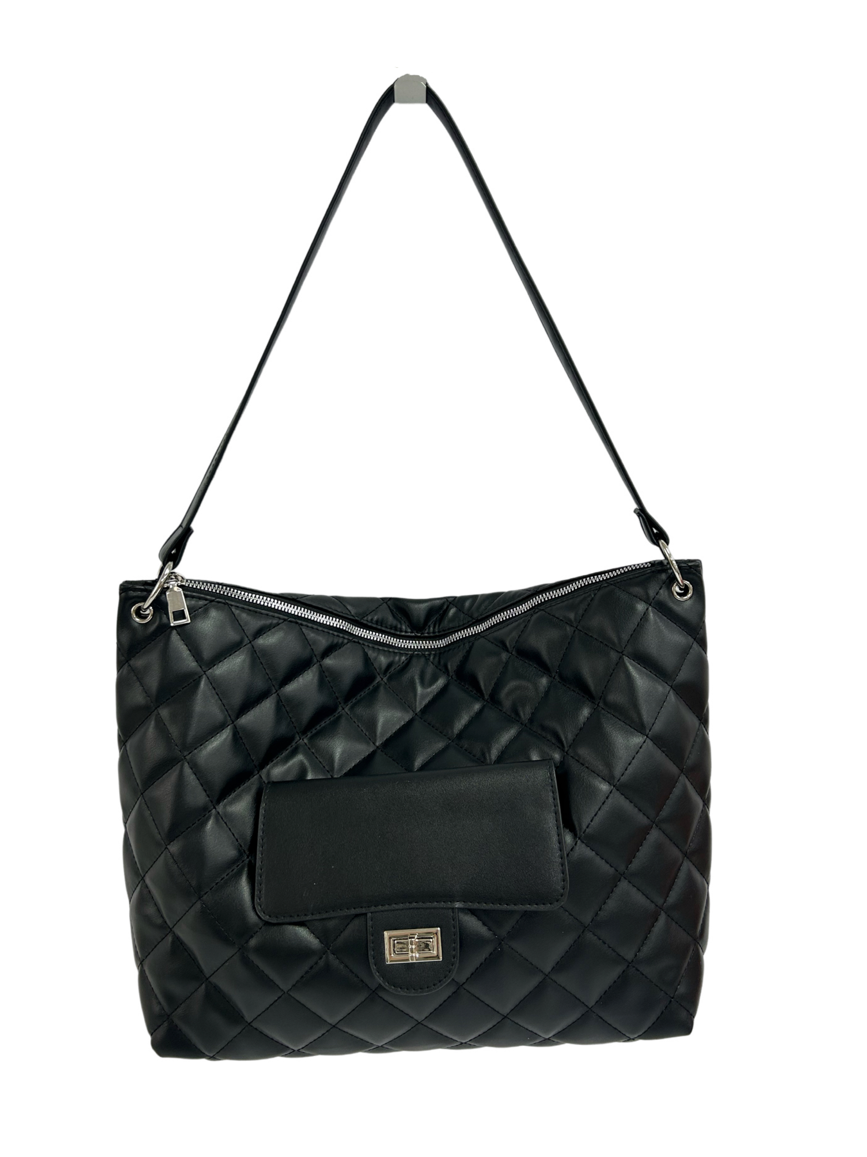 Large Shoulder Bag (Black)
