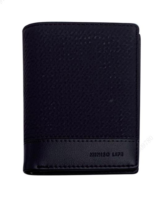 Denim Man's Wallet (Black)