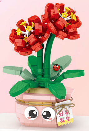 Spring Houseplant Series Building Blocks (PDQ)(Barbados Lily)