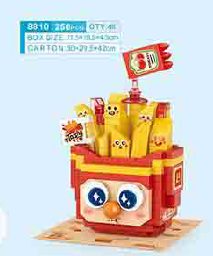 Happy Food Series Building Blocks (PDQ)(French Fries)